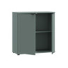Mobile multiuso Segno con due ante L 80 cm. colore verde salvia