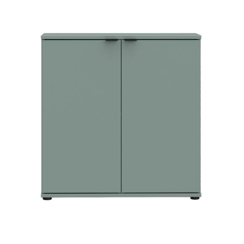 Mobile multiuso Segno con due ante L 80 cm. colore verde salvia