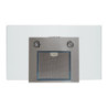 Barriviera Cappa Diamante 90 cm. 3 livelli di velocità piano in vetro classe C