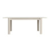 Tavolo allungabile Mono Core con allunga centrale 160x72.7x90.4 cm colore cashmere
