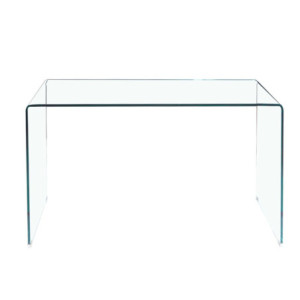 Zoom Consolle Scarlett in vetro temperato 120x40x76 cm.