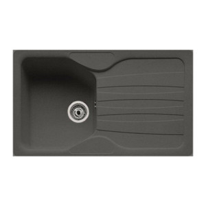 Zoom Lavello 1 vasca con gocciolatoio reversibile Franke CUG 611 in fragranite grafite