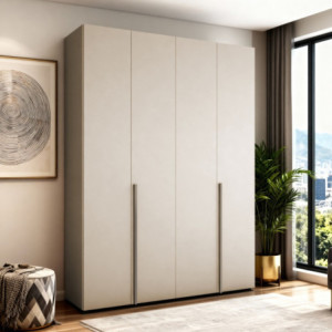 Armadio Modular 4 ante battenti colore cashmere