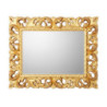 Specchiera Madrid con decoro in stile barocco oro