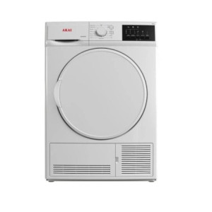 Asciugatrice AKAI ASC8033V 8 kg carica frontale libera installazione bianca classe B