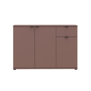 Zoom Mobile multiuso Segno con tre ante e 1 cassetto L 120 cm colore terracotta