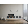 Consolle allungabile Tecno 90x40/300 cm bianco