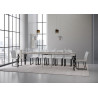 Consolle allungabile Karamay 90x40/300 cm antracite
