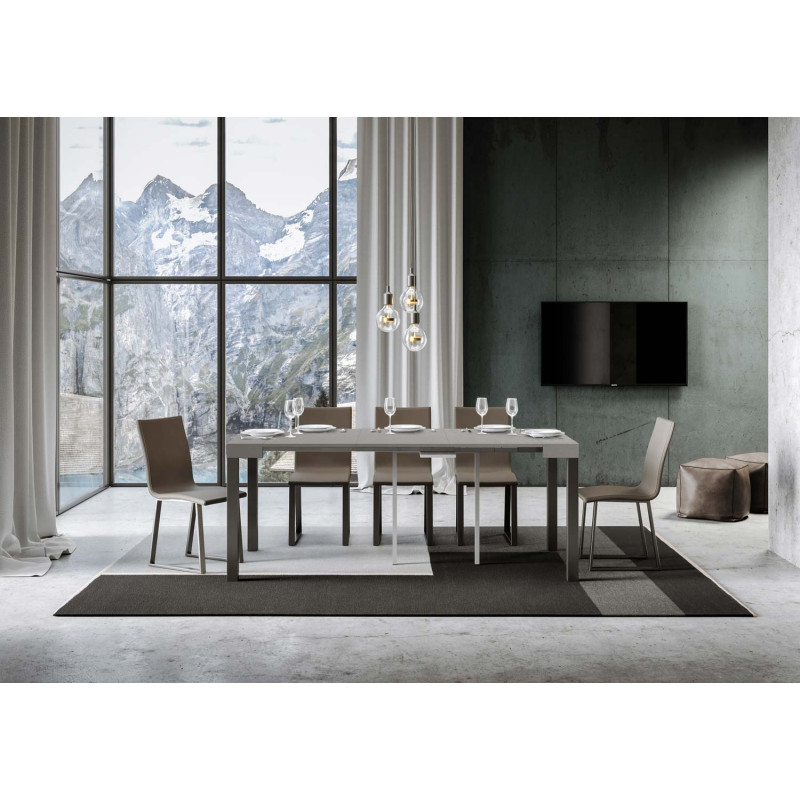 Consolle allungabile Everyday 90x40/300 cm antracite