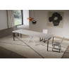 Consolle allungabile 90x40/300 cm Saki telaio Bianche
