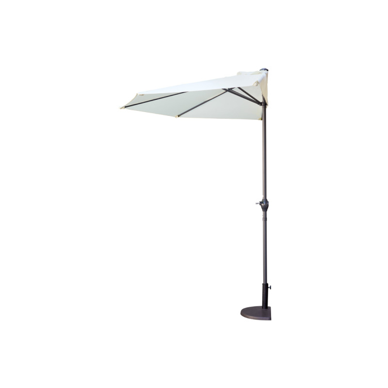 Mezzo ombrellone Moia 3 mt palo centrale rettangolare esterno