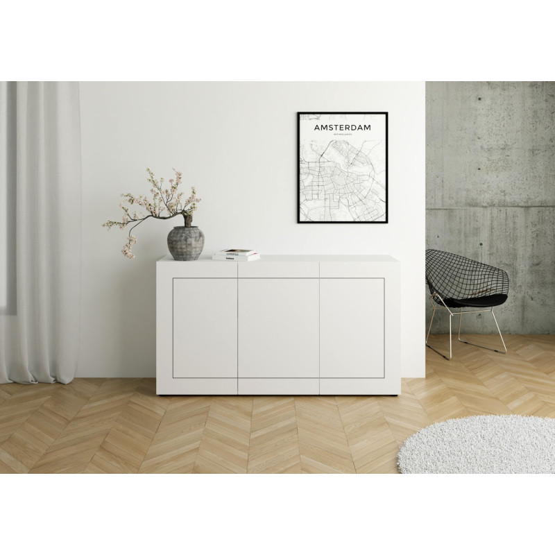 Madia moderna 3 ante 150x40x83,5 cm Elios