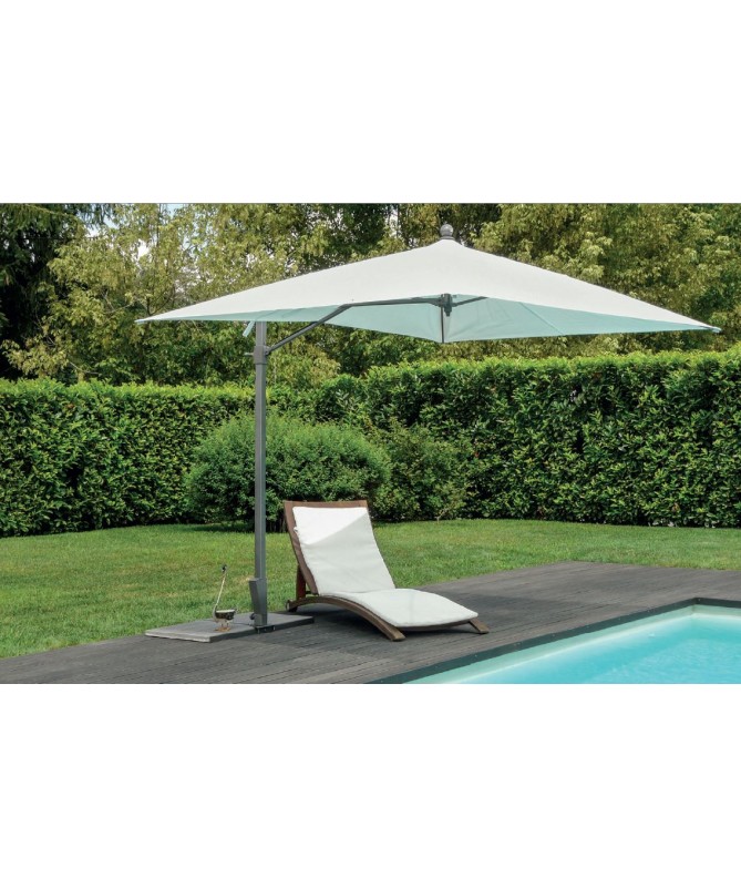 Ombrellone palo laterale Kronos Made in Italy - 200 x 300 cm