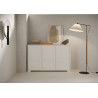 Madia moderna 3 ante 130x40x83 cm Lumina