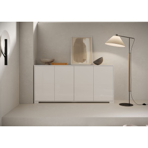 Madia moderna 4 ante 172x40x83 cm Lumina