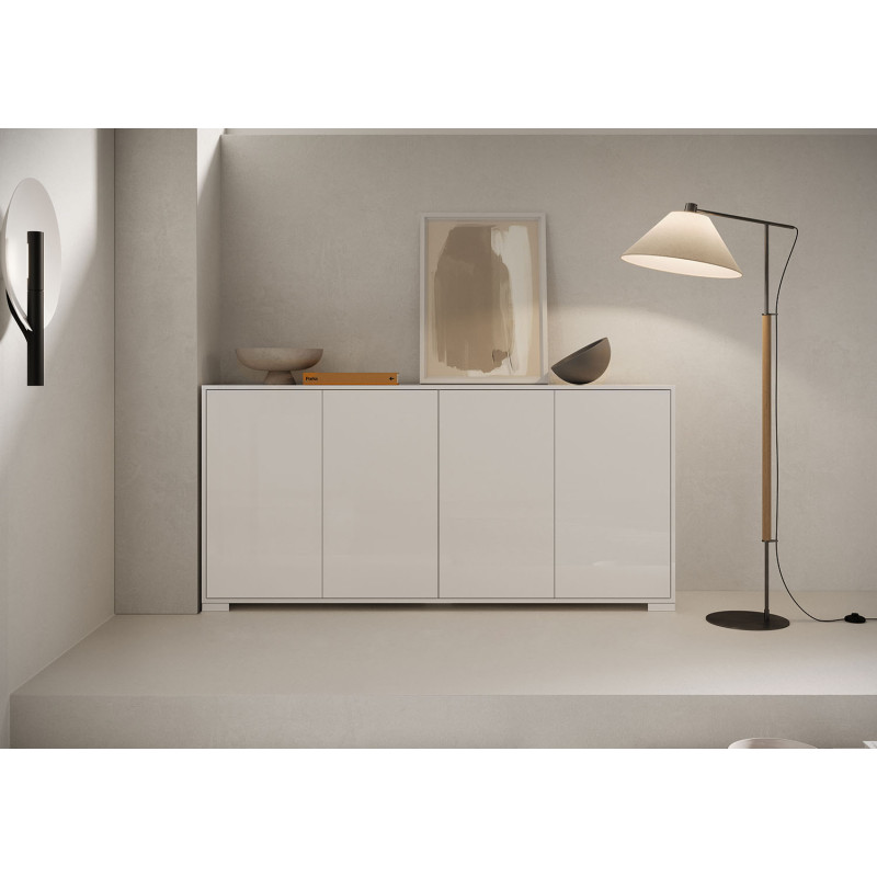 Madia moderna 4 ante 172x40x83 cm Lumina