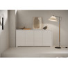 Madia moderna 4 ante 172x40x83 cm Lumina