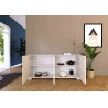 Madia moderna 4 ante 172x40x83 cm Lumina