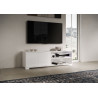 Porta TV moderno 2 ante con vano a giorno 150x40x40 cm Lumina