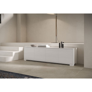 Porta TV moderno 4 ante 172x40x48 cm Lumina