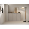 Madia moderna 3 ante 130x40x83 cm Lumina