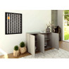 Madia moderna 3 ante 130x40x83 cm Lumina