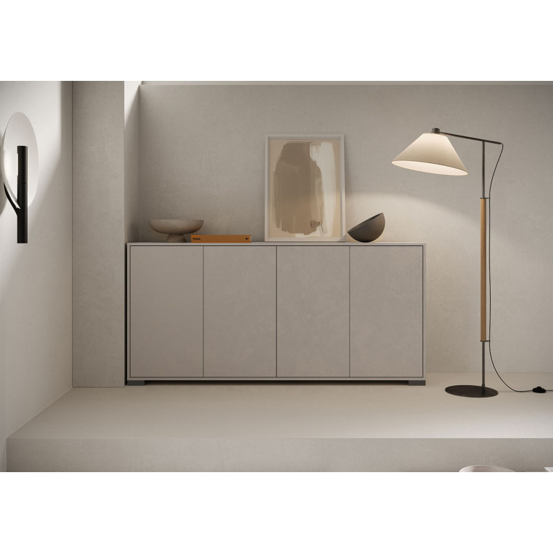 Madia moderna 4 ante 172x40x83 cm Lumina