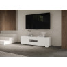 Porta TV moderno 3 ante 130x40x40 cm Riflesso