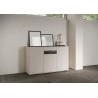 Madia moderna 3 ante 130x40x81 cm Riflesso