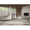 Madia moderna 3 ante 130x40x81 cm Riflesso