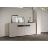 Madia moderna 4 ante 174x40x81 cm Riflesso