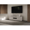 Porta TV moderno 3 ante 130x40x40 cm Riflesso