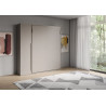 Letto matrimoniale a scomparsa 160 Versia con armadio 1 anta sx