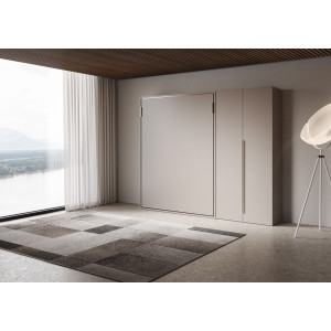 Letto matrimoniale a scomparsa 160 Versia con armadio dx 2 ante