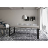 Tavolo allungabile 120/380x90 cm Tecno Premium telaio Antracite