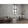 Tavolo allungabile 200/460x90 cm Tecno Premium telaio Antracite