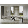 Tavolo allungabile 200/460x90 cm Volantis telaio Antracite