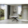 Tavolo allungabile 130/390x90 cm Volantis Premium telaio Antracite
