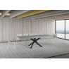 Tavolo allungabile 160/420x90 cm Volantis Premium telaio Antracite