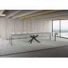 Tavolo allungabile 160/420x90 cm Volantis Premium telaio Antracite