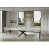 Tavolo allungabile 200/460x90 cm Volantis Premium telaio Antracite