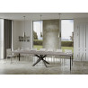 Tavolo allungabile 200/460x90 cm Volantis Premium telaio Antracite