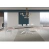 Tavolo allungabile 180/284x90 cm Volantis telaio Bianche