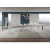 Tavolo allungabile 200/460x90 cm Volantis Premium telaio Bianche