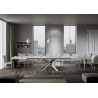 Tavolo allungabile 120/380x90 cm Volantis telaio Multicolore 4/A