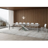 Tavolo allungabile 140/400x90 cm Volantis telaio Multicolore 4/A