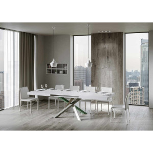 Zoom Tavolo allungabile 200/460x90 cm Volantis telaio Multicolore 4/A