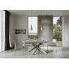 Tavolo allungabile 200/460x90 cm Volantis telaio Multicolore 4/A