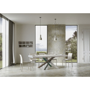 Zoom Tavolo allungabile 140/400x90 cm Volantis Premium telaio Multicolore 4/A