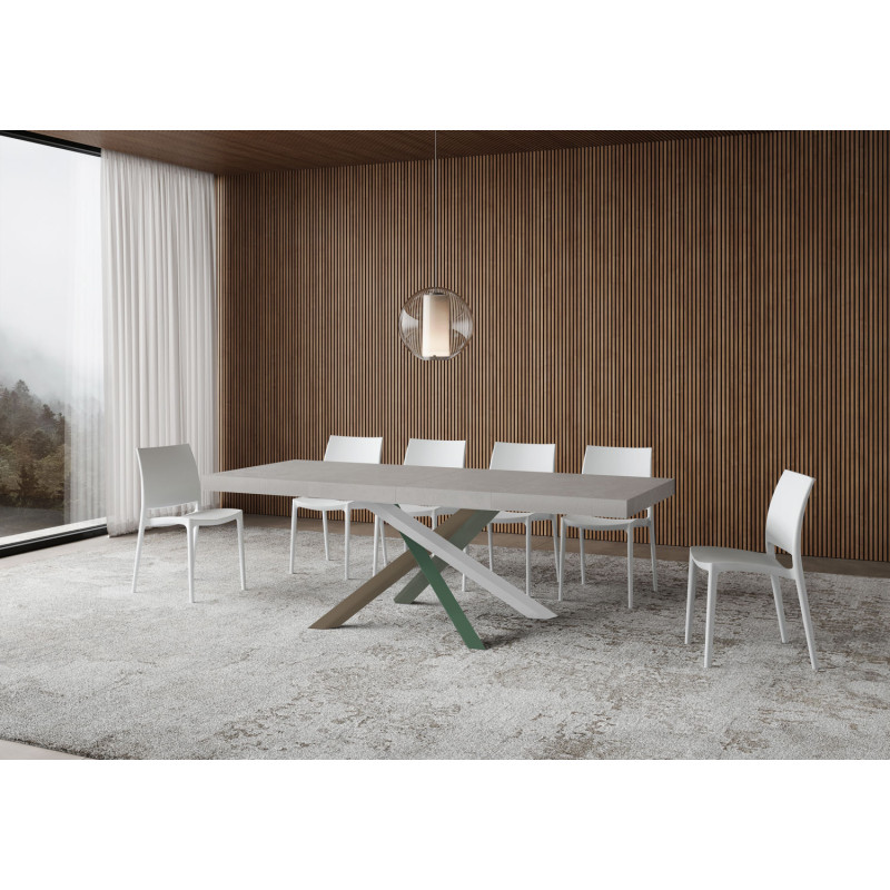 Tavolo allungabile 140/400x90 cm Volantis Premium telaio Multicolore 4/A